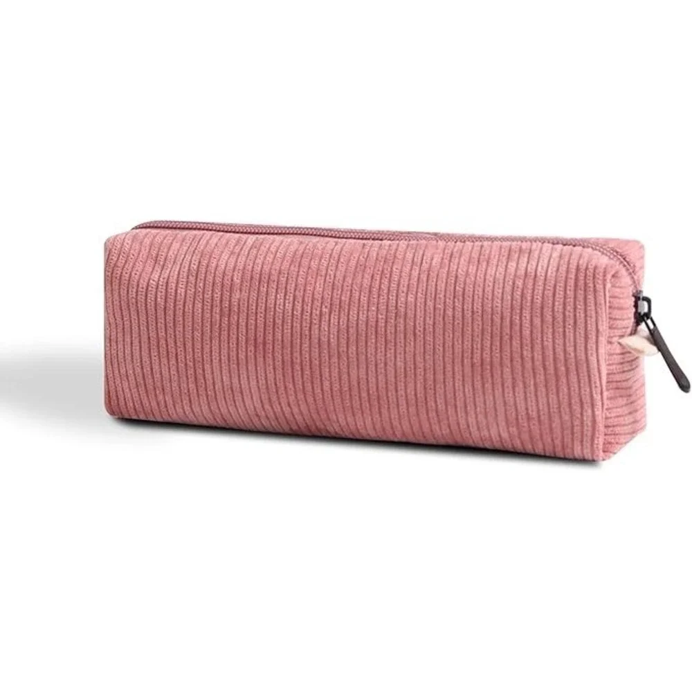 Cute Pencil Case Aesthetic Student Pencil Pouch Coin Pen Pouch Cosmetic Bag PINK